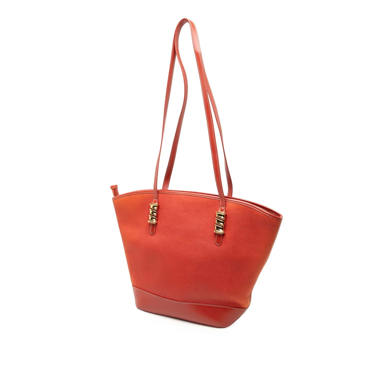 LOEWE Leather Velazquez Twist Shoulder Bag
