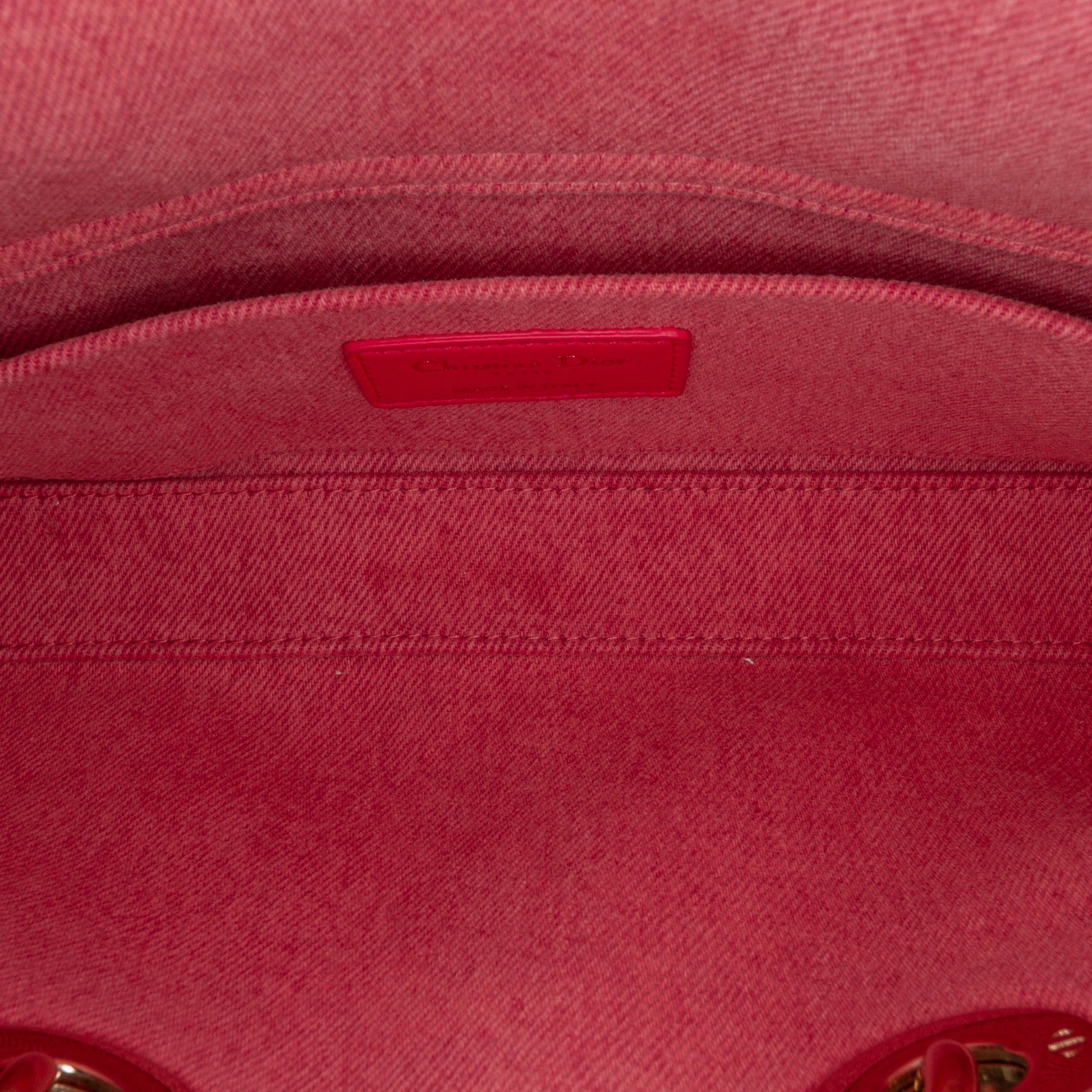 Dior Medium Denim Macrocannage Lady D Joy