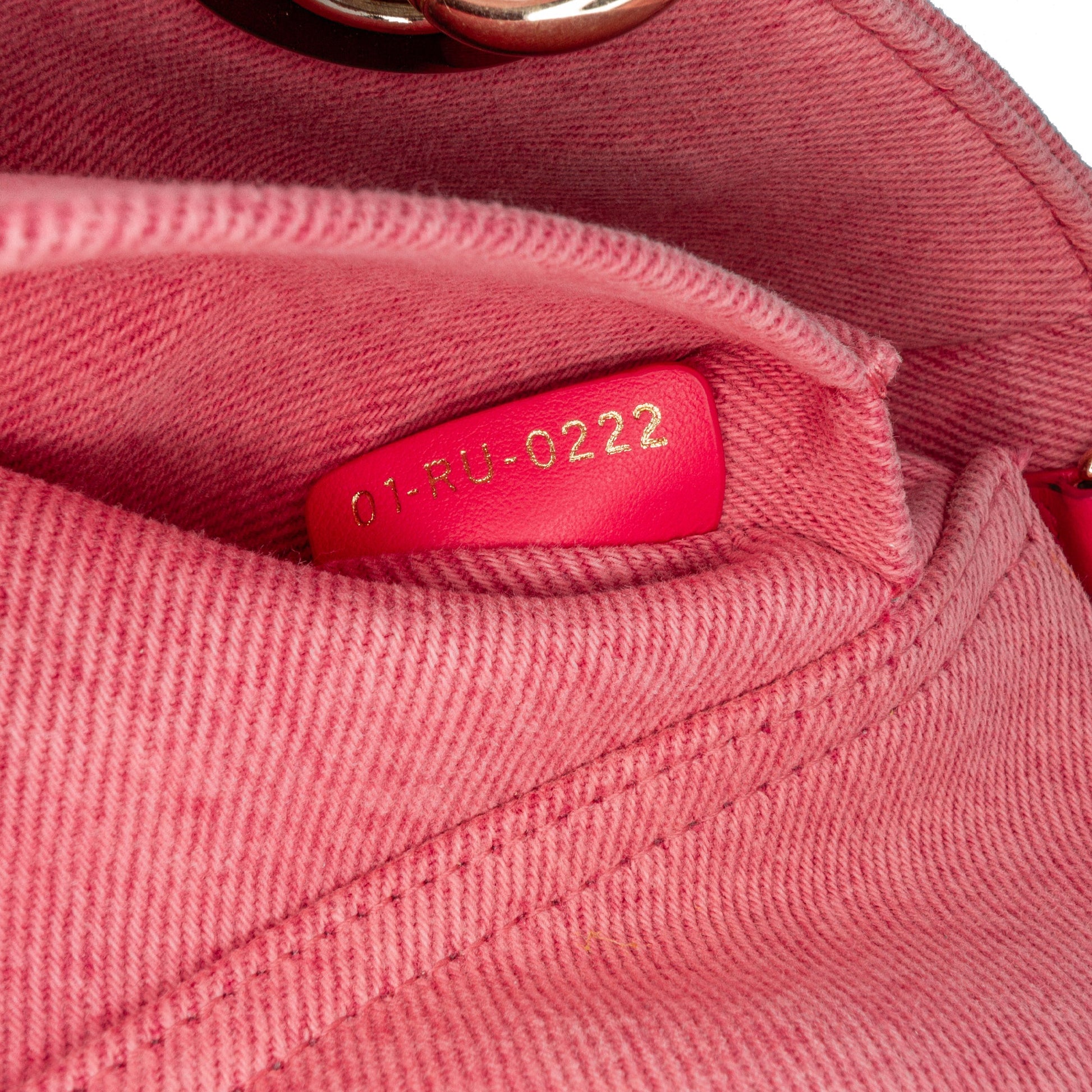 Dior Medium Denim Macrocannage Lady D Joy