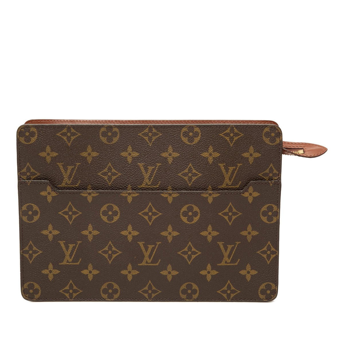 Louis Vuitton Monogram Pochette Homme — Brown