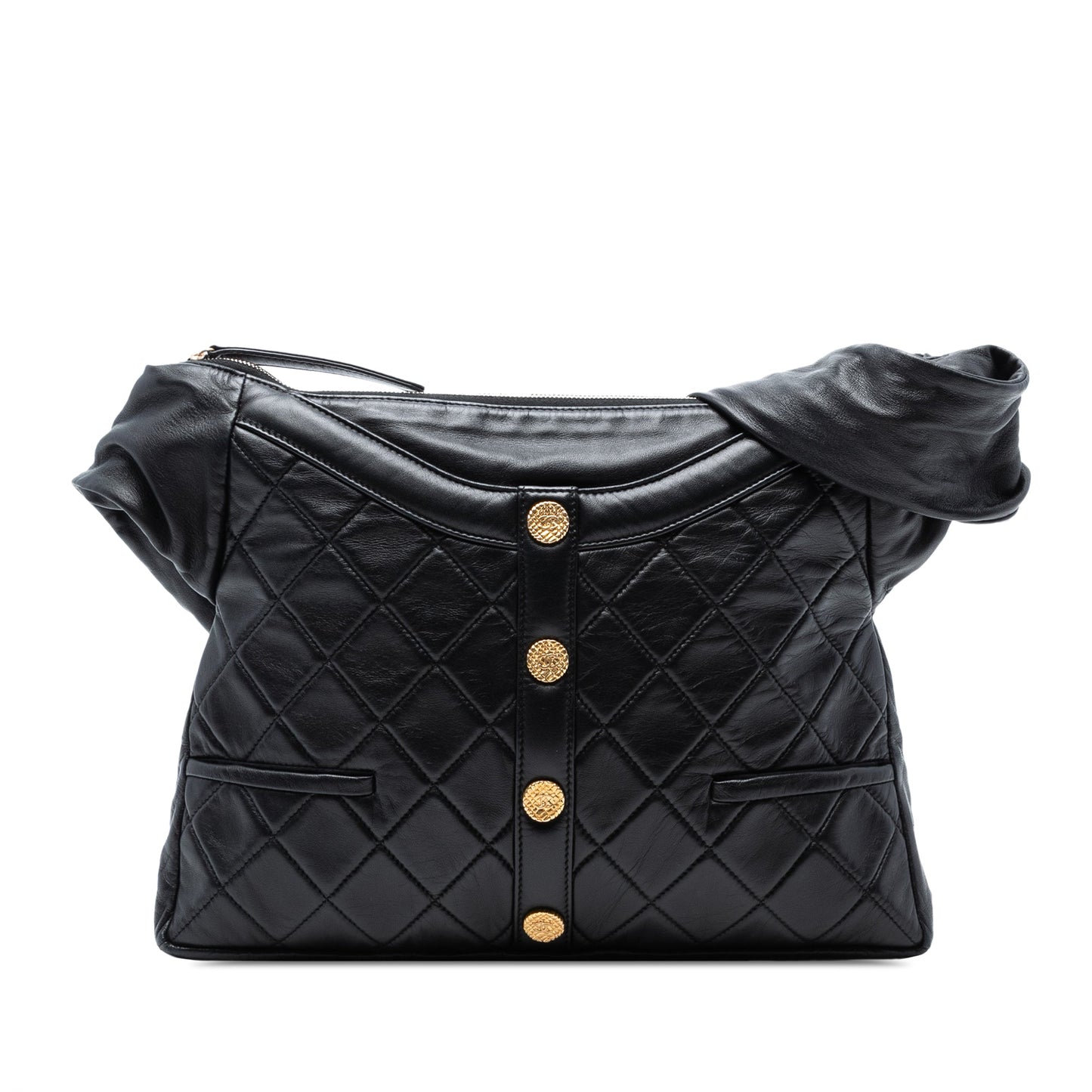 Chanel Quilted Lambskin Girl Bag