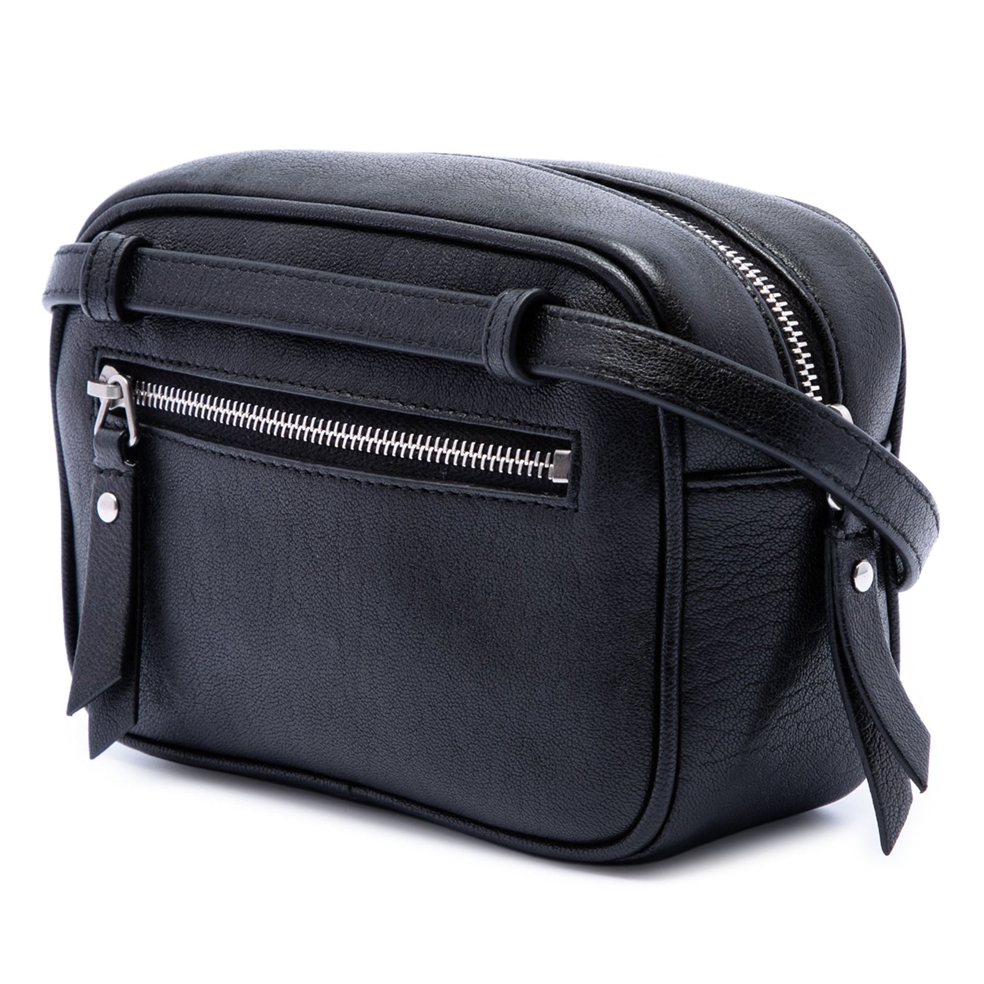 Saint Laurent Lambskin Monogram Lou Tassel Belt Bag