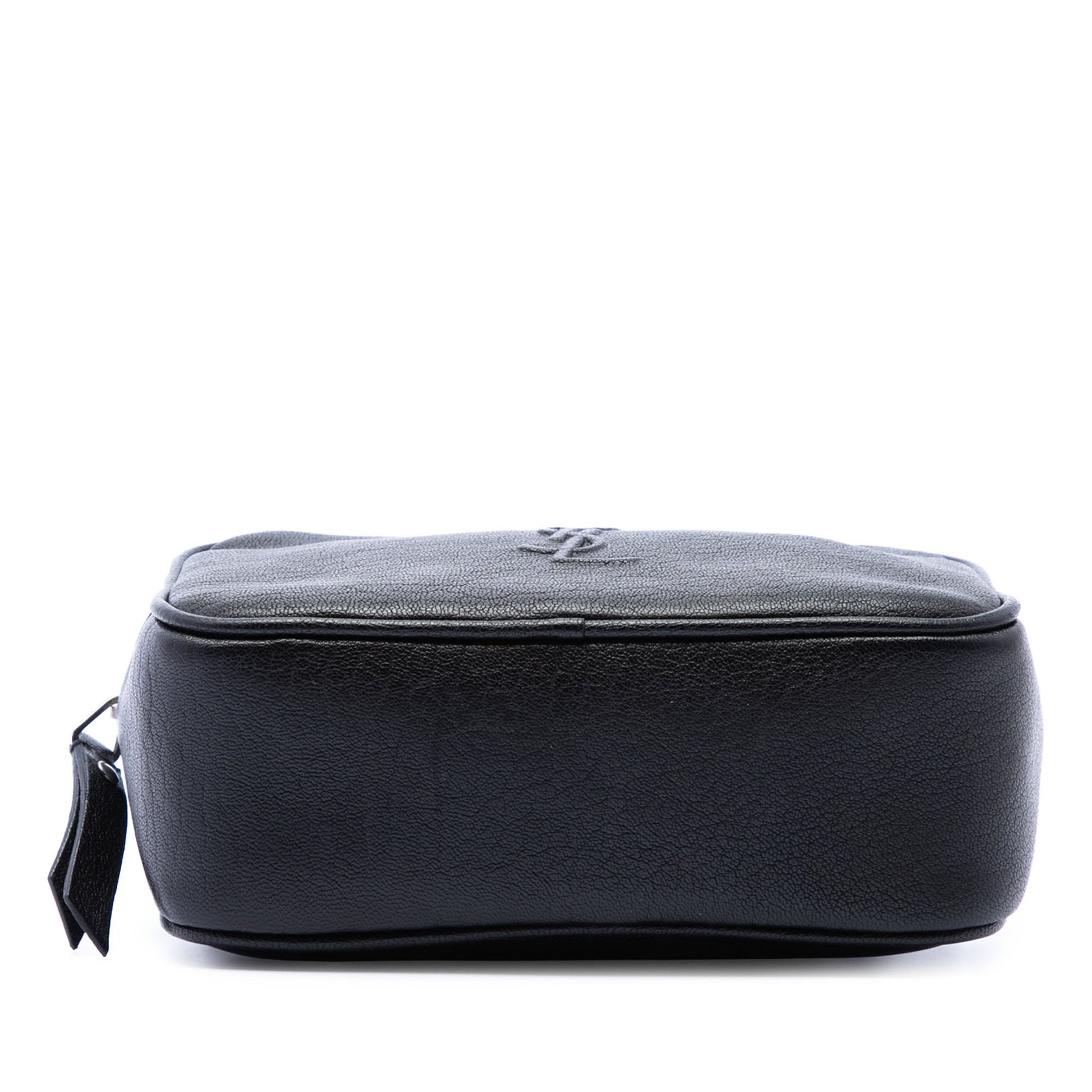 Saint Laurent Lambskin Monogram Lou Tassel Belt Bag