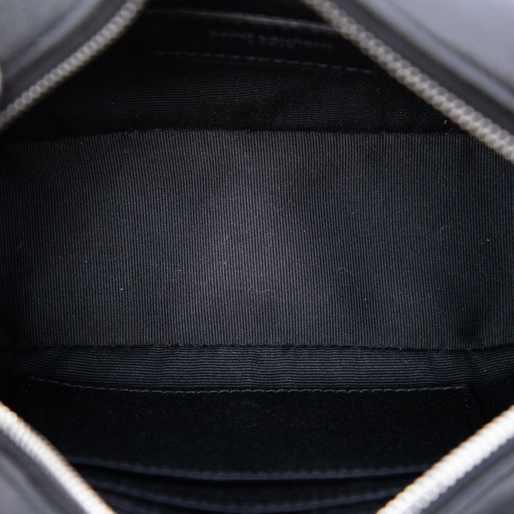 Saint Laurent Lambskin Monogram Lou Tassel Belt Bag