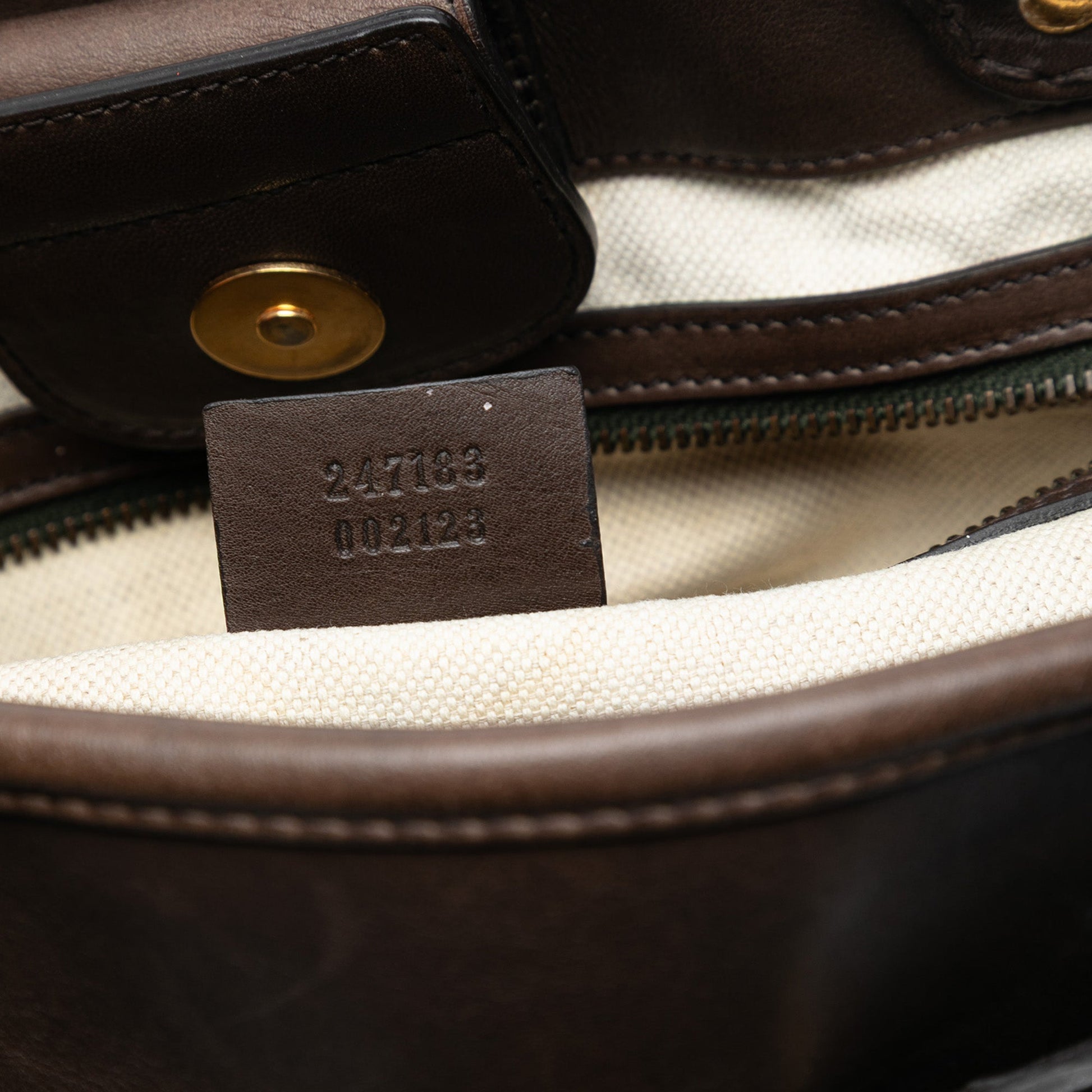 Gucci Calfskin Interlocking G Running Tote