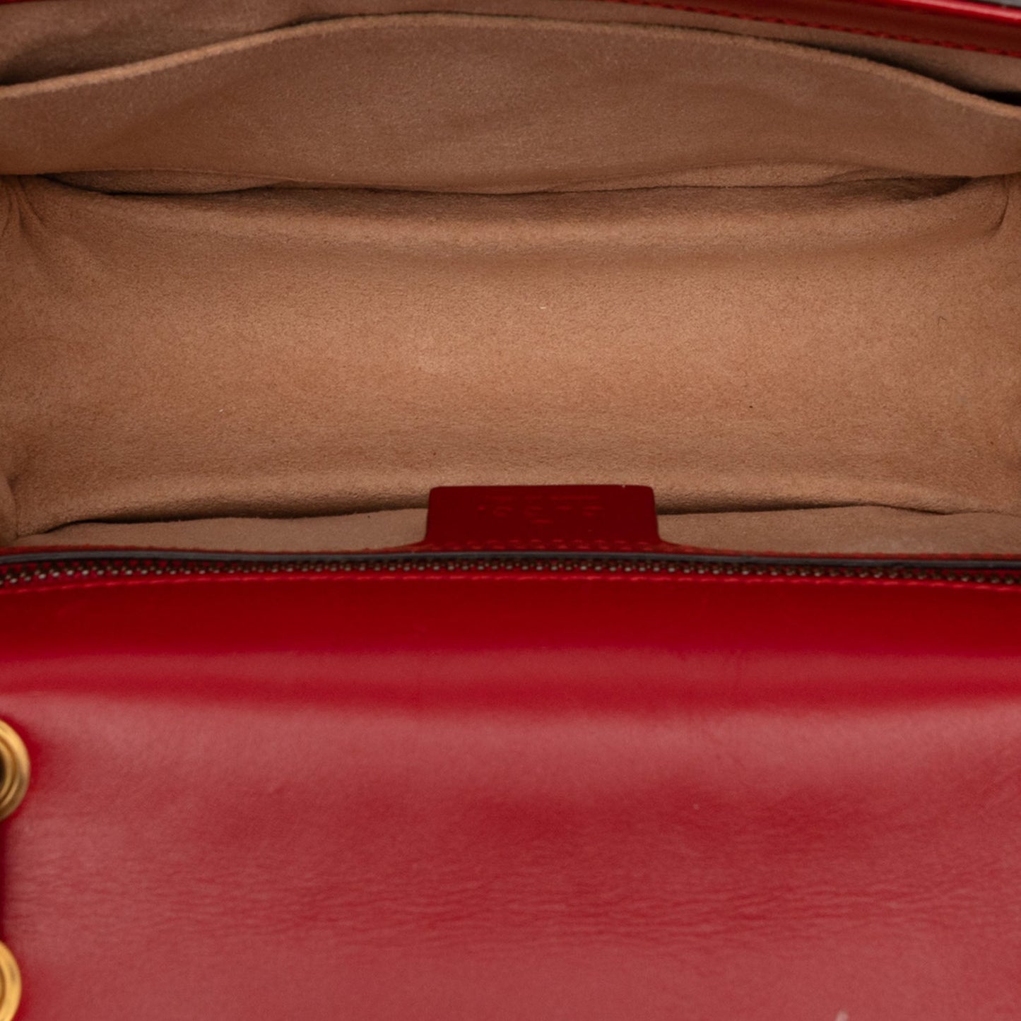 Gucci Medium Calfskin Queen Margaret Flap Shoulder Bag