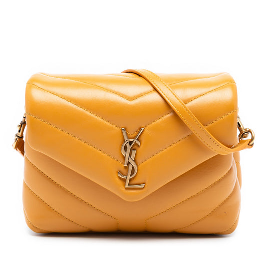 Saint Laurent Toy Matelasse Calfskin Monogram LouLou Crossbody