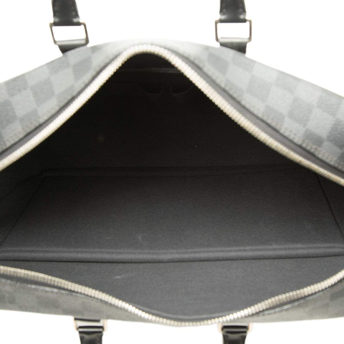 Louis Vuitton Damier Graphite Porte Documents Voyage GM — Black