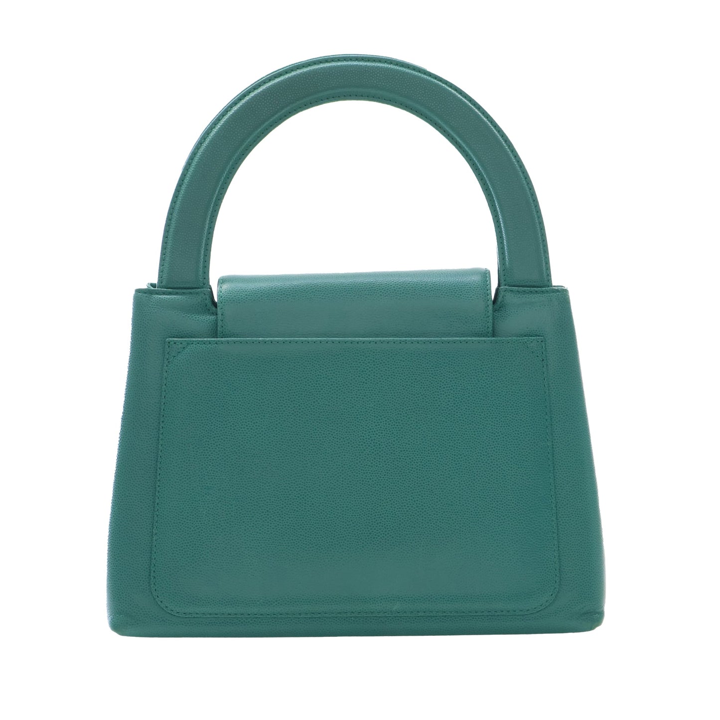 Chanel CC Caviar Kelly Top Handle Flap