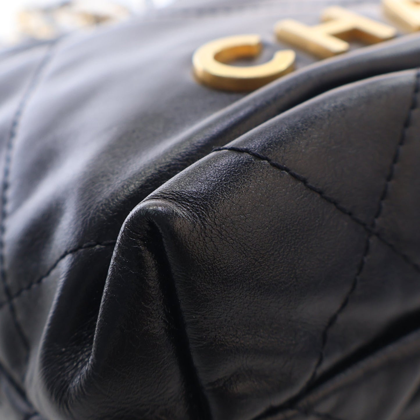 Chanel Mini Shiny Calfskin 22 Handbag