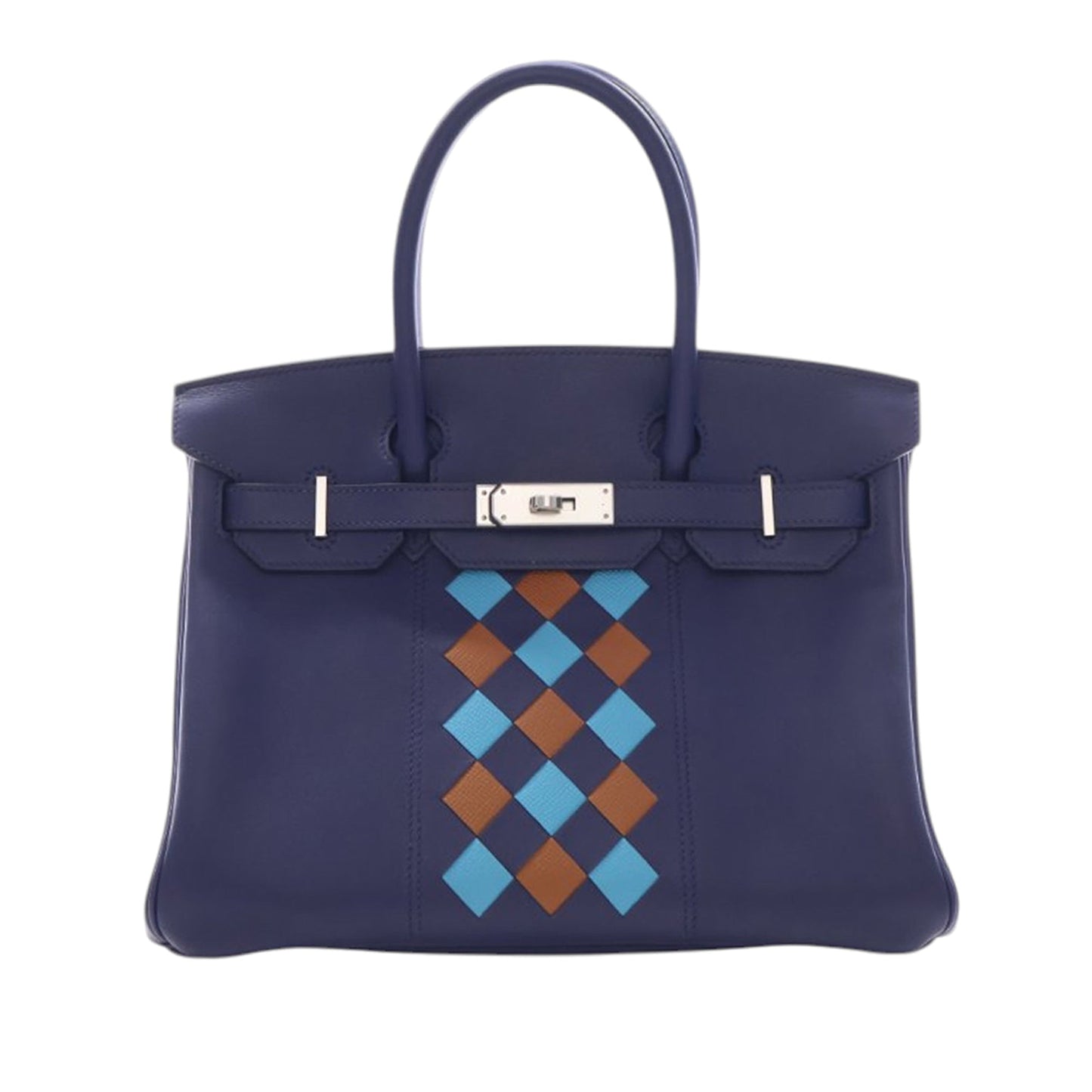 Hermès Swift and Epsom Birkin Tressage Retourne 30