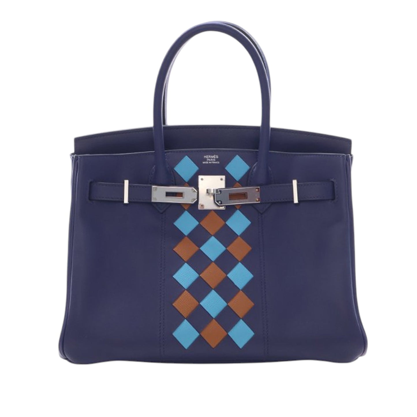 Hermès Swift and Epsom Birkin Tressage Retourne 30