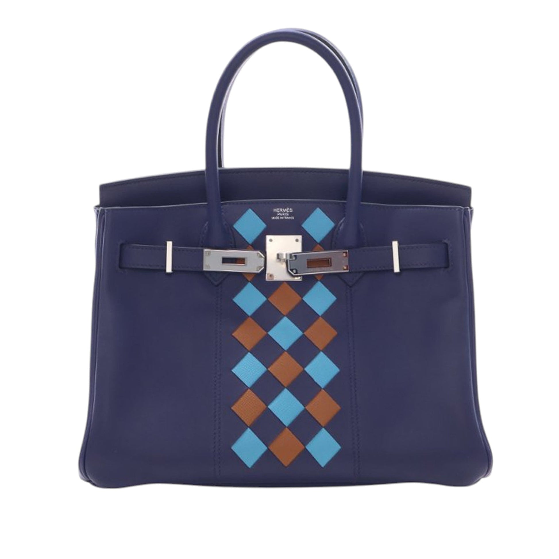 Hermès Swift and Epsom Birkin Tressage Retourne 30