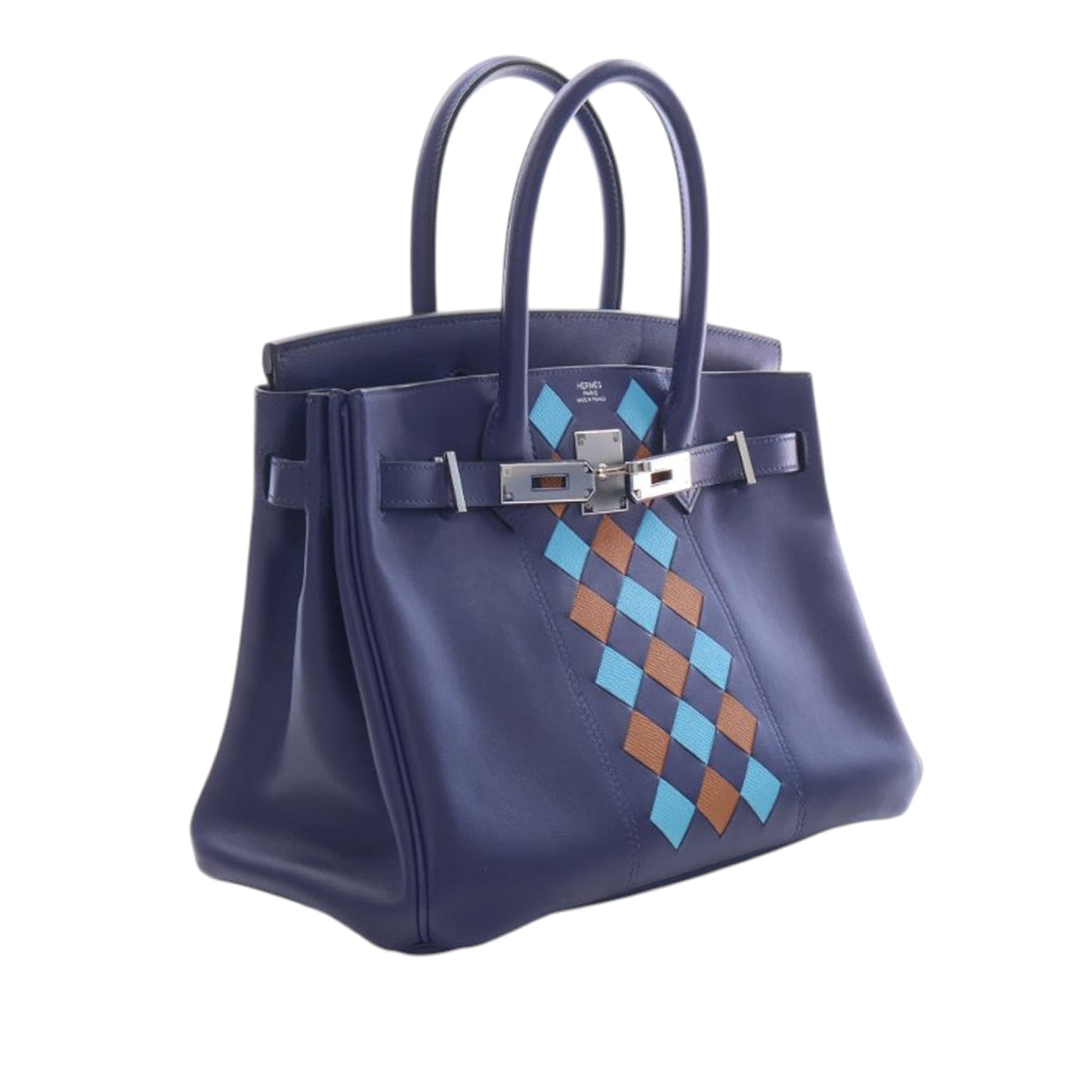 Hermès Swift and Epsom Birkin Tressage Retourne 30