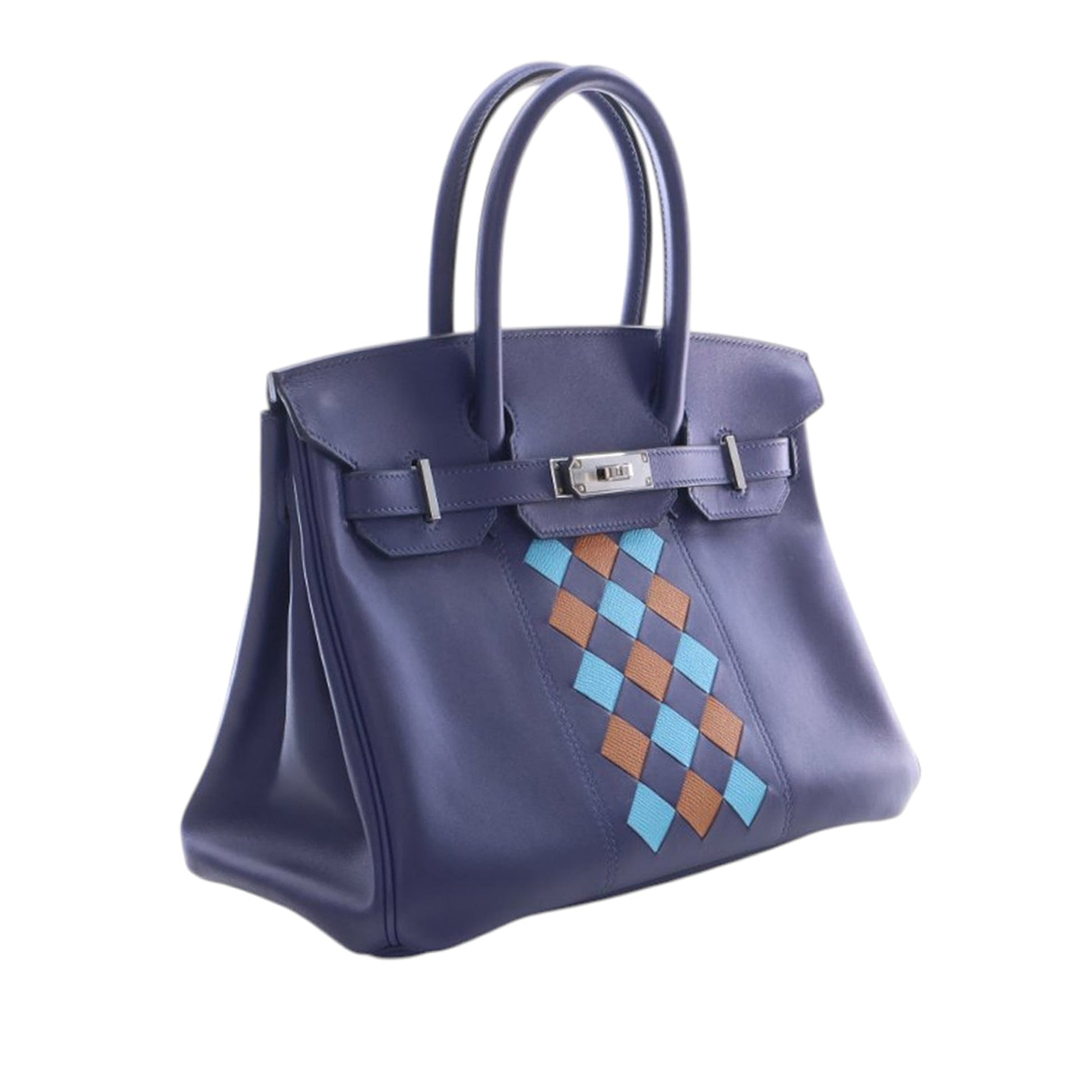 Hermès Swift and Epsom Birkin Tressage Retourne 30