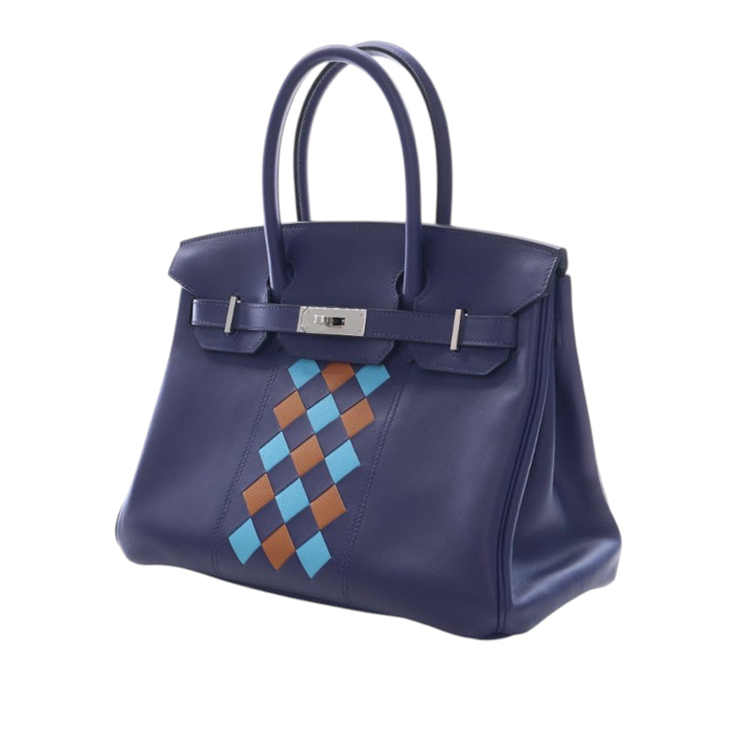 Hermès Swift and Epsom Birkin Tressage Retourne 30
