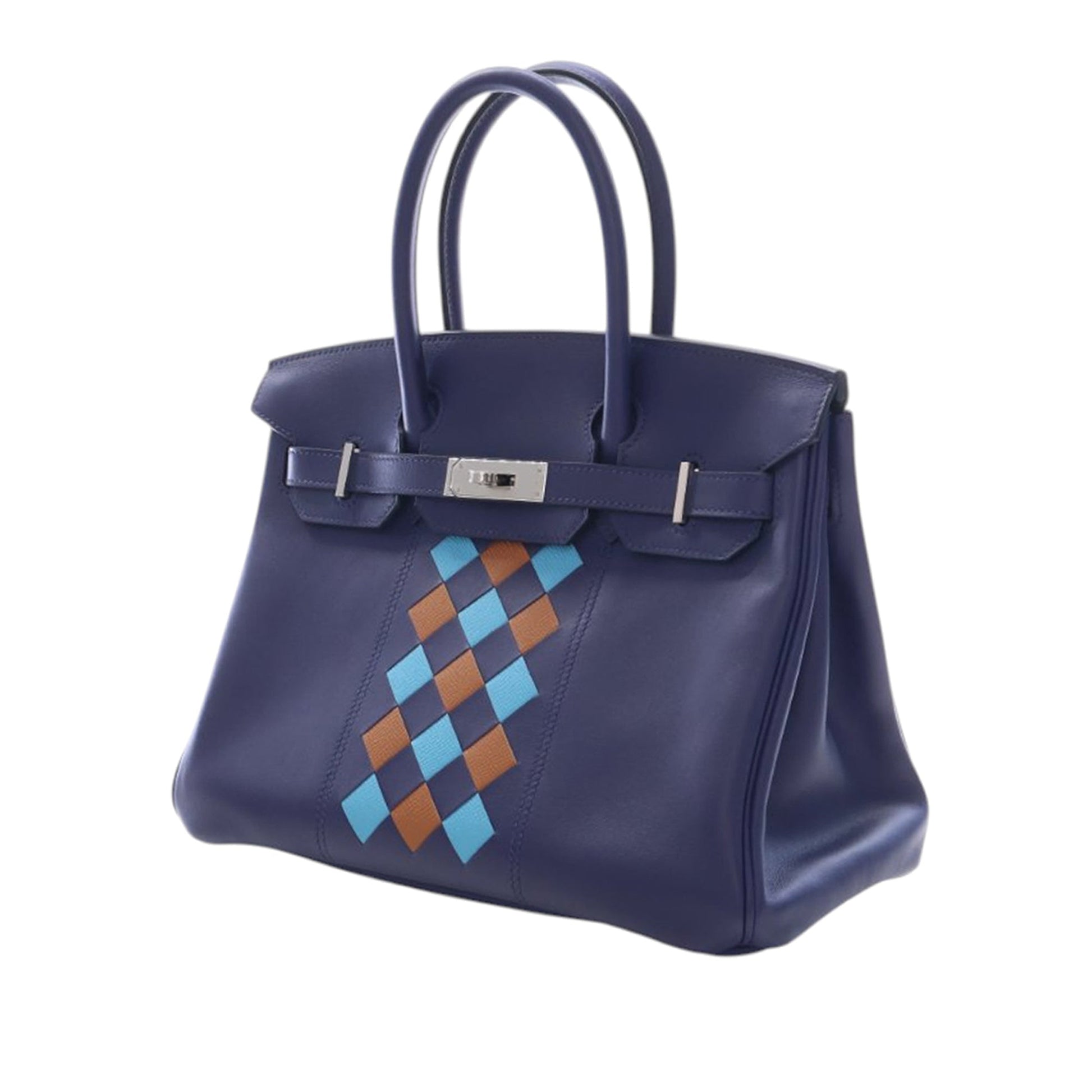 Hermès Swift and Epsom Birkin Tressage Retourne 30
