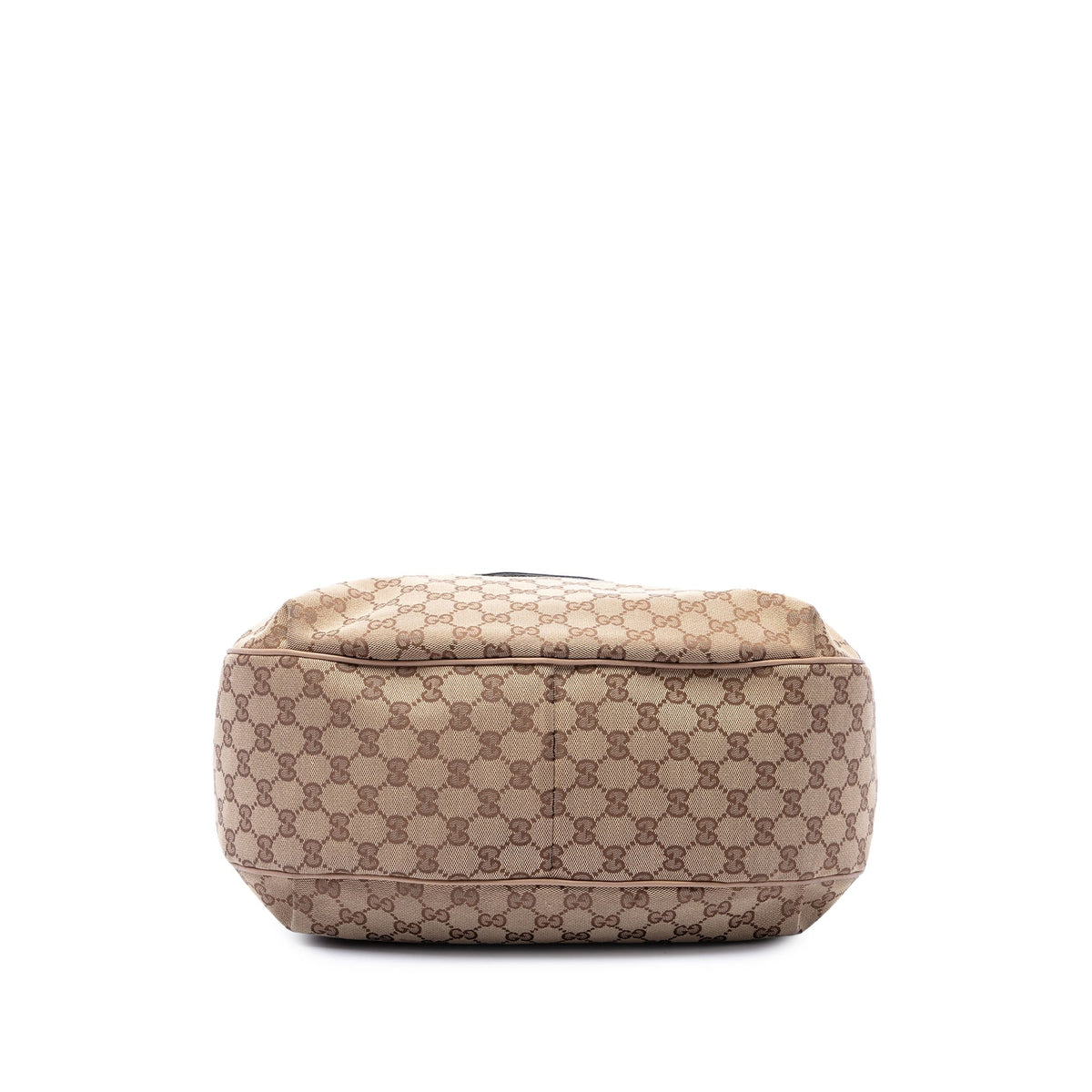 Gucci GG Canvas Dressage Hobo — Beige