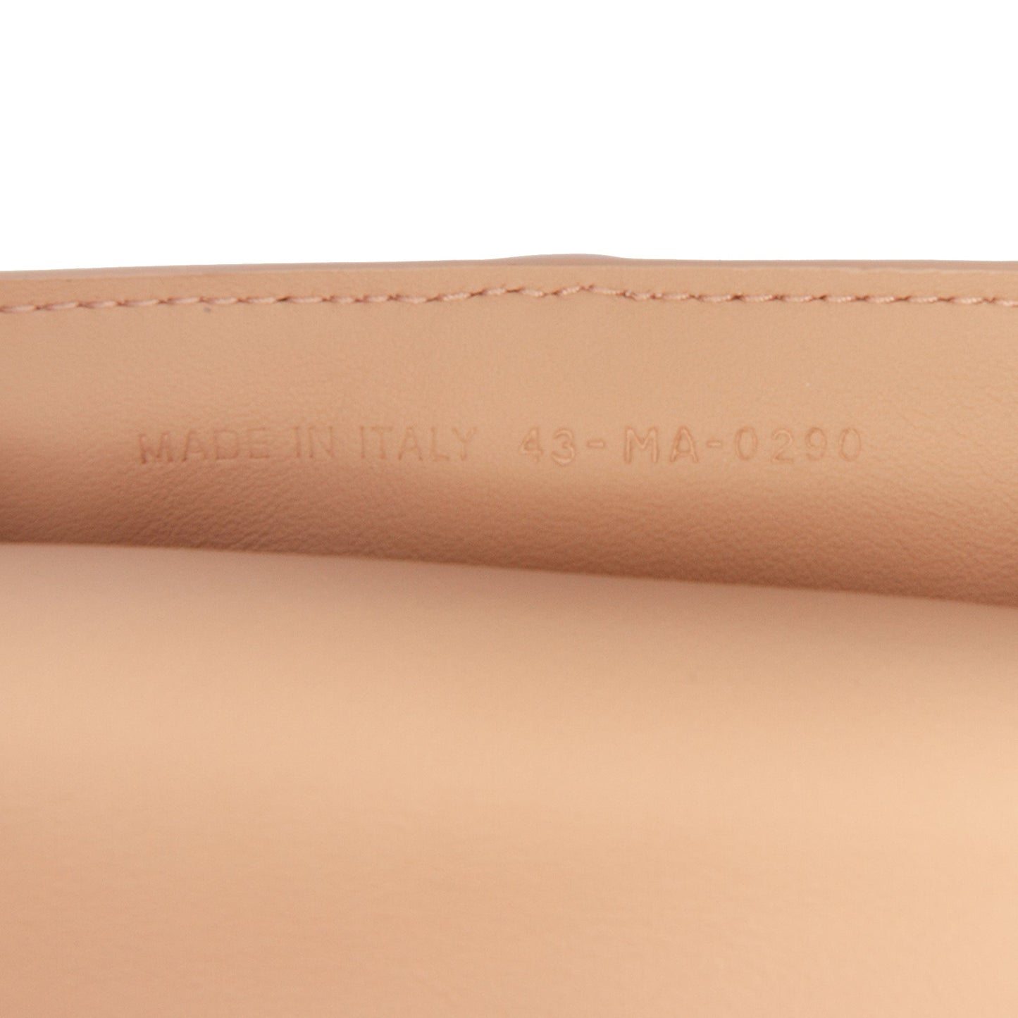 Nano Ultra Matte Calfskin Saddle Chain Pouch