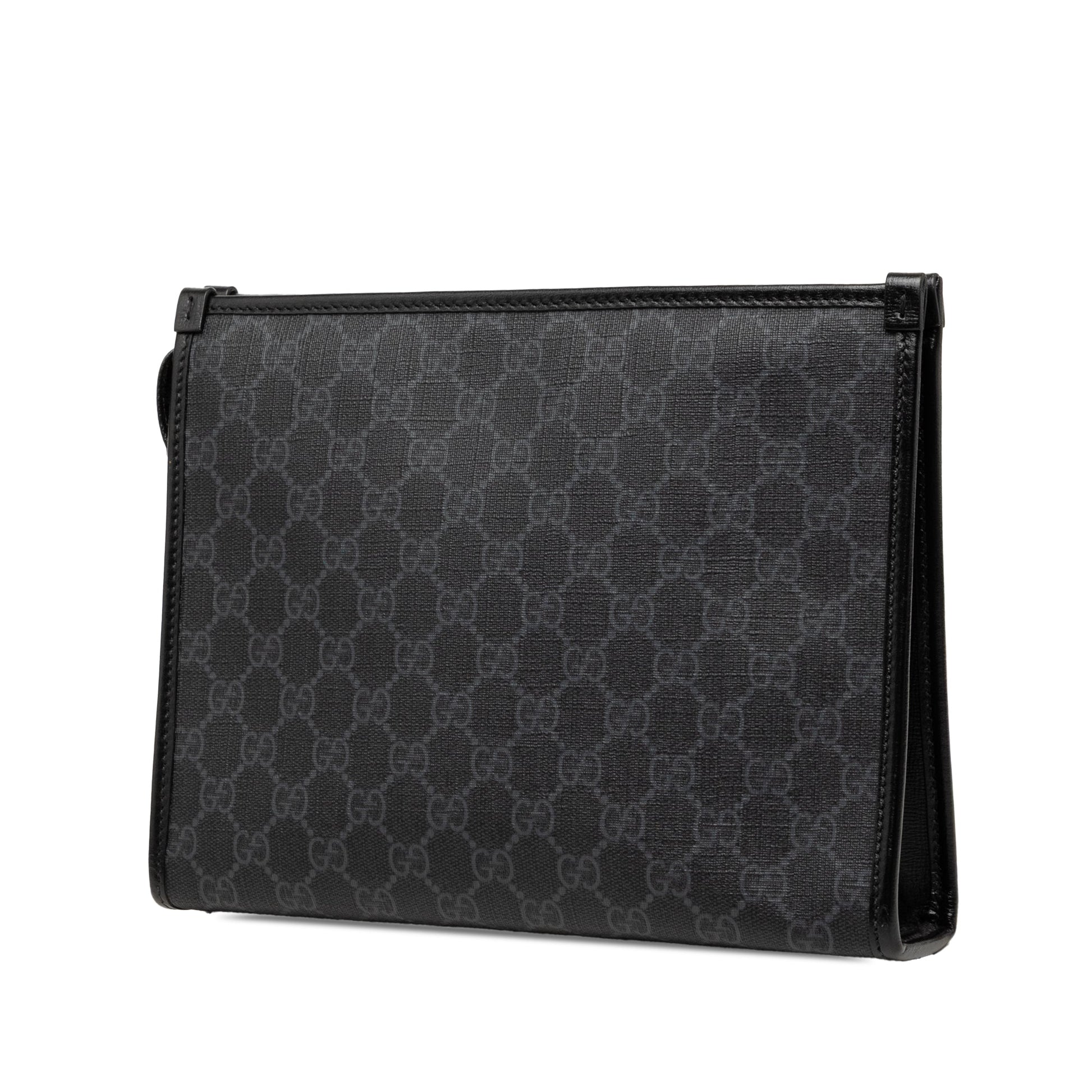 Gucci GG Supreme Retro Interlocking G Clutch
