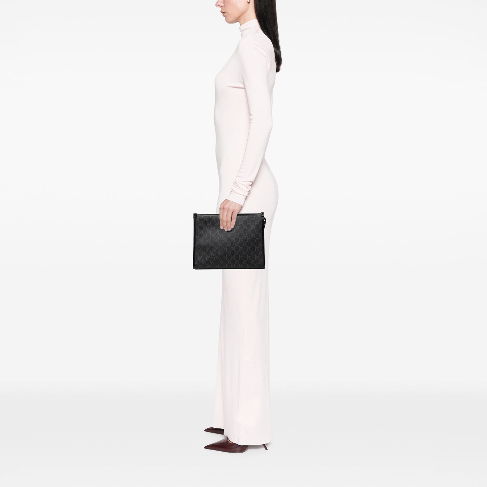 Gucci GG Supreme Retro Interlocking G Clutch