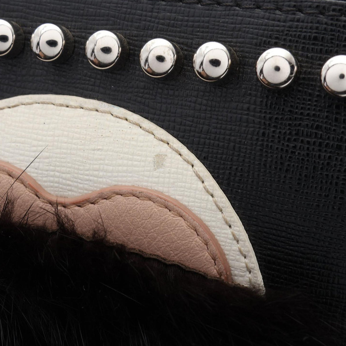 Fendi Calfskin Karlito Clutch
