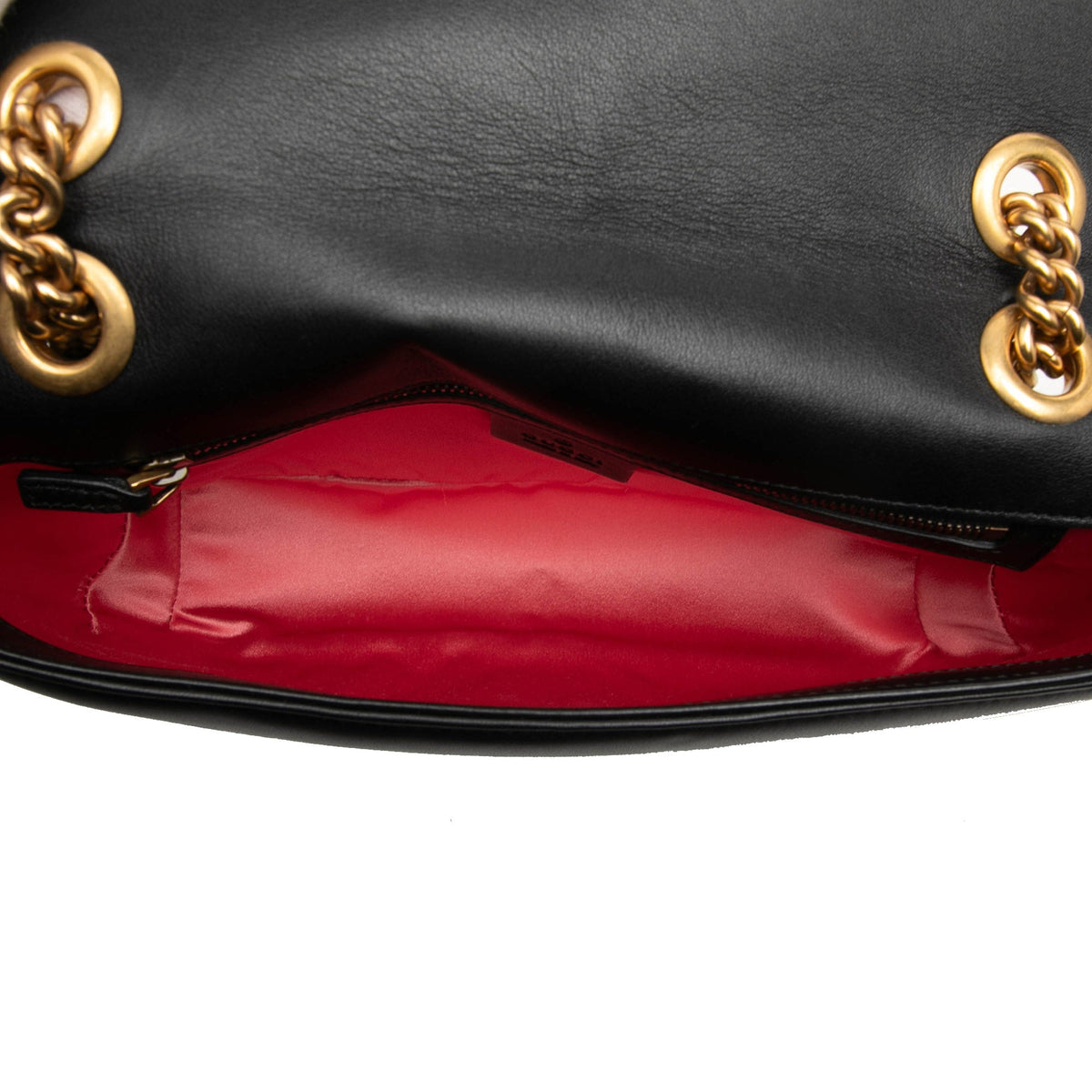 Gucci Medium GG Marmont Bicolor Matelasse Calfskin Shoulder Bag