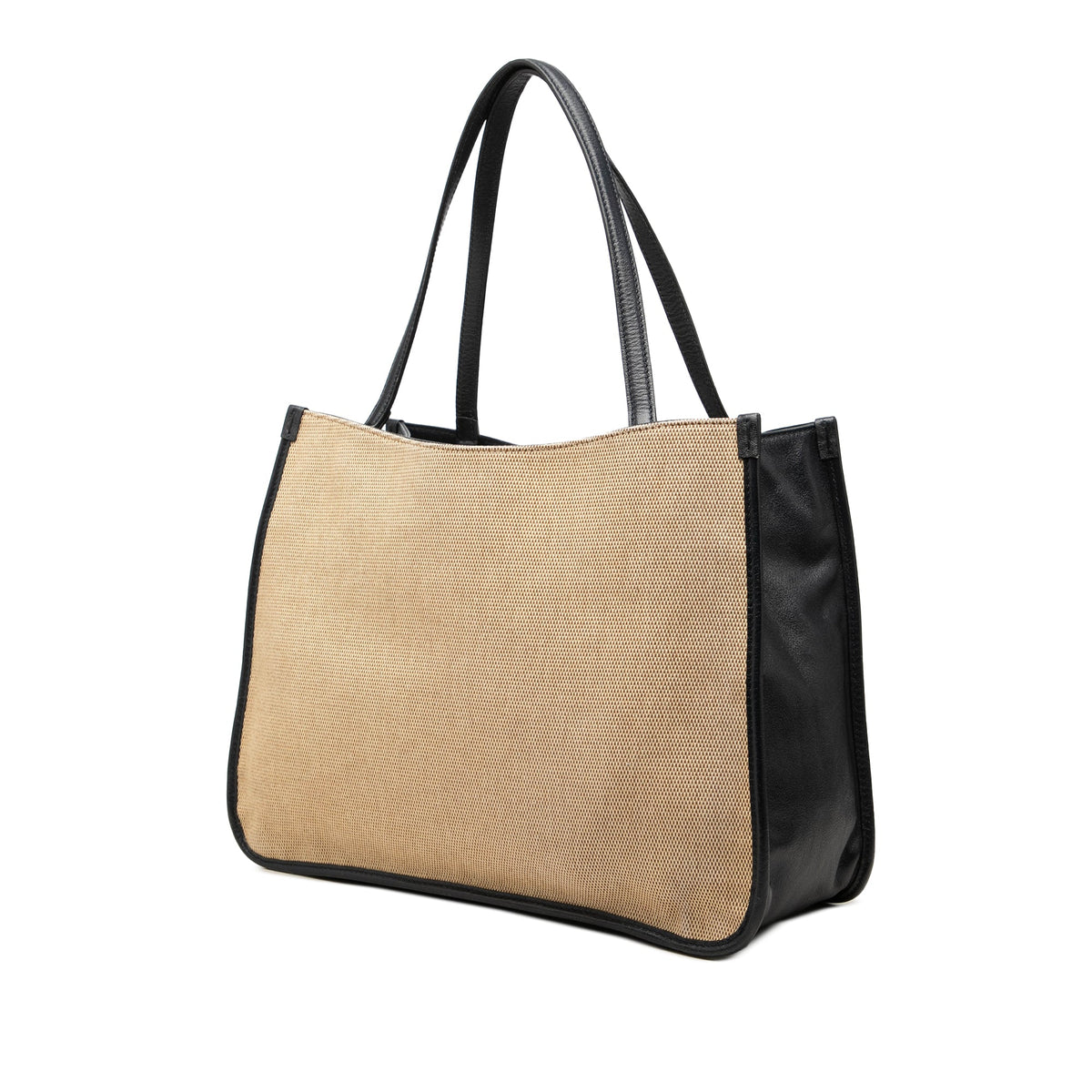 Gucci Medium Canvas Horsebit 1955 Tote — Beige
