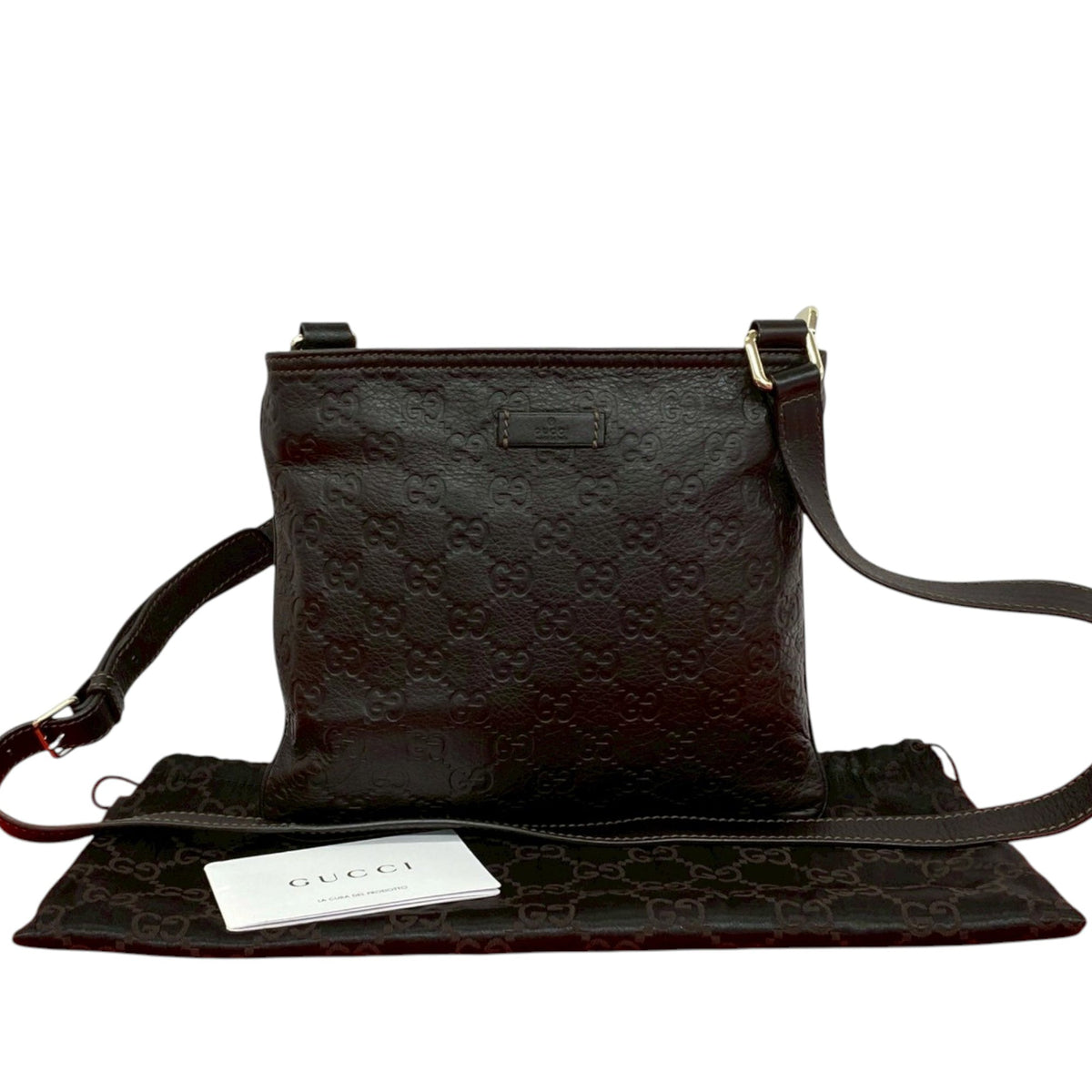 Gucci Guccissima Messenger Bag