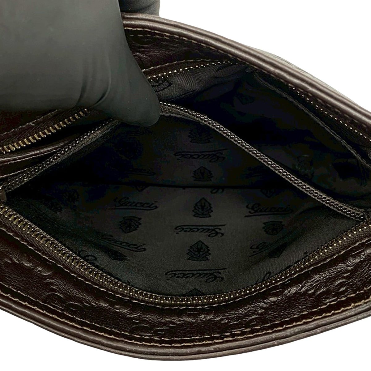 Gucci Guccissima Messenger Bag