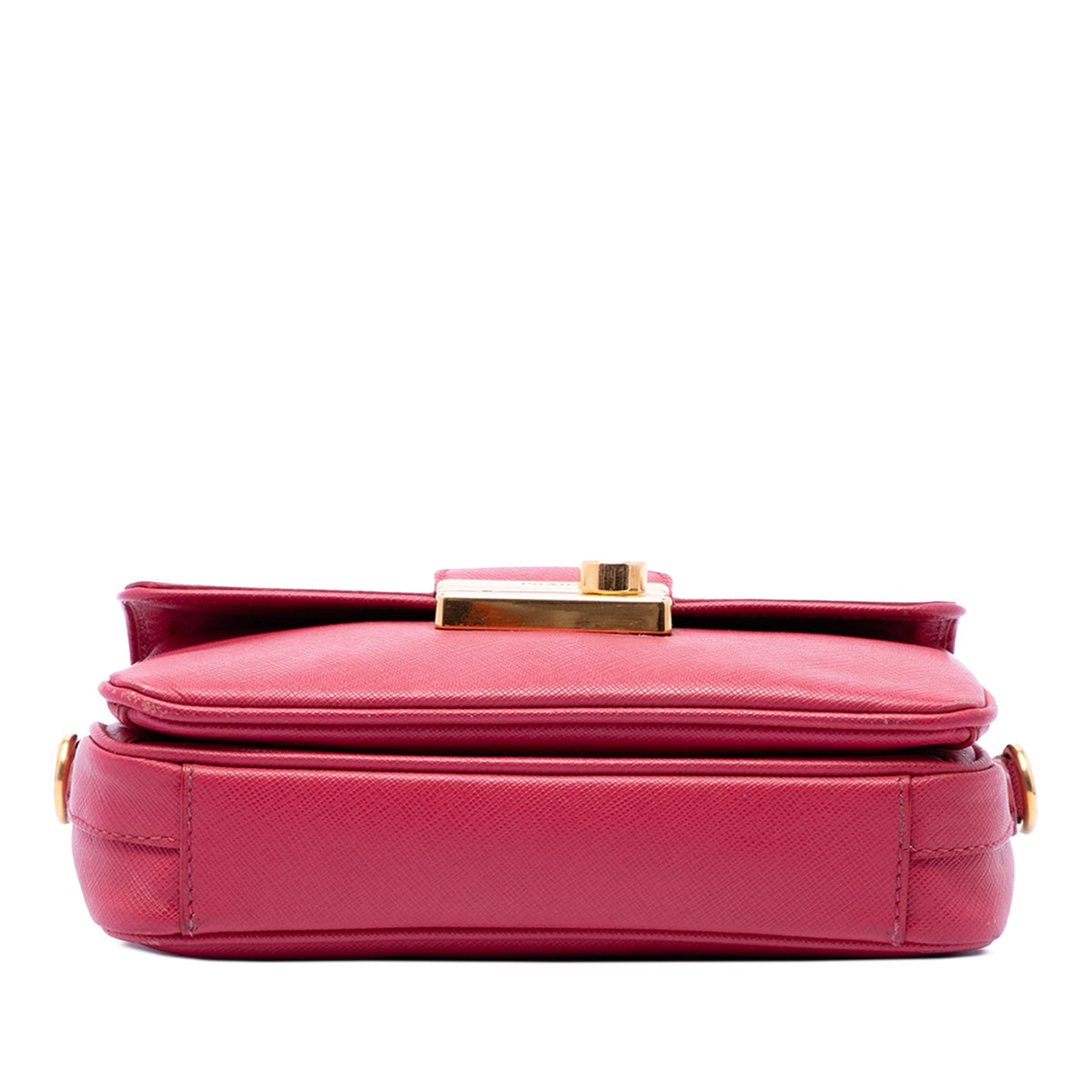 Prada Saffiano Sound Lock Satchel