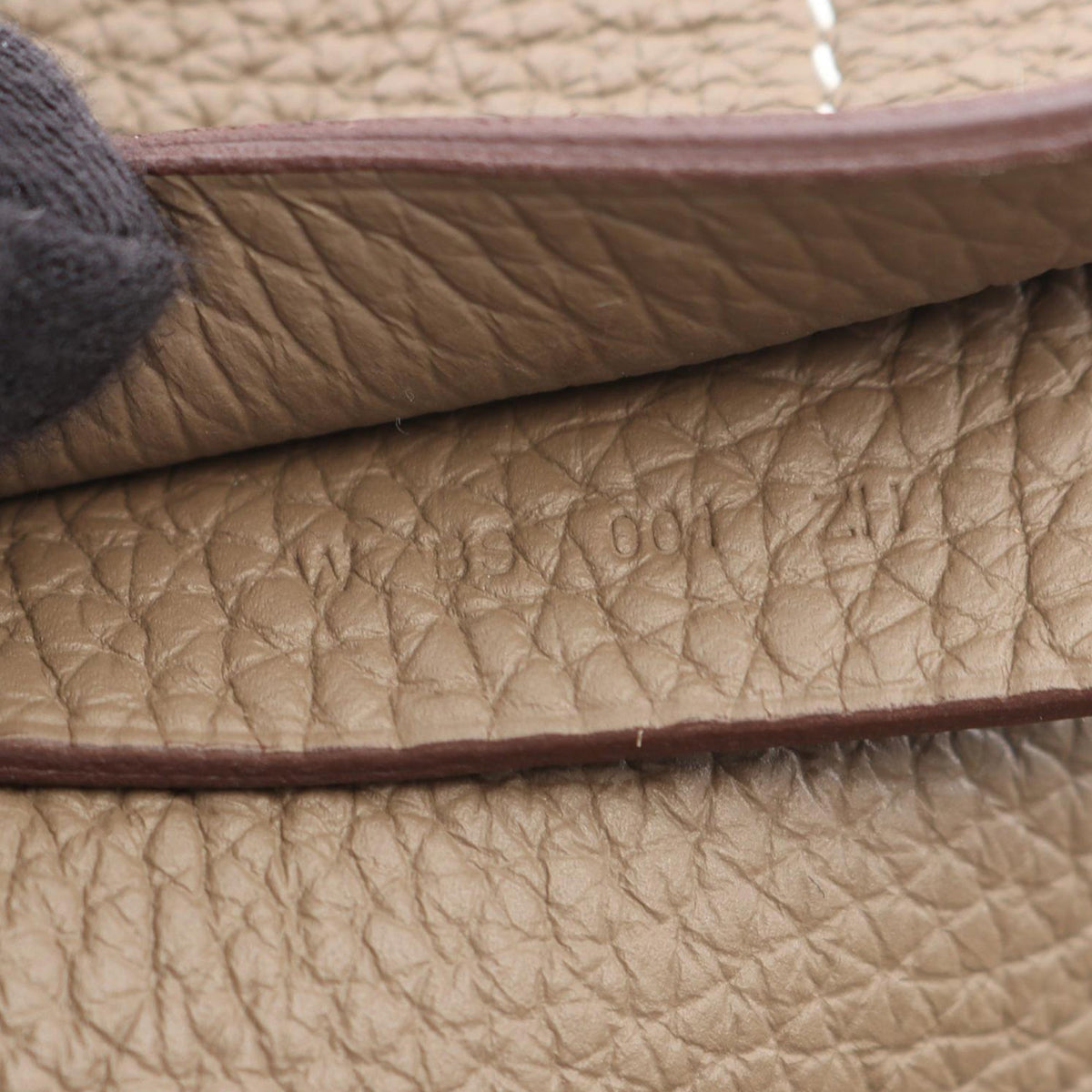 Hermès Taurillon Clemence Cabasellier 46