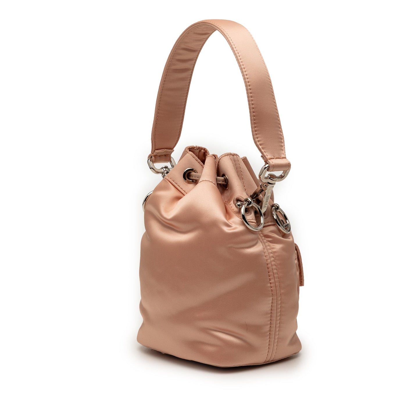 Fendi Mini Satin Mon Tresor Bucket Bag