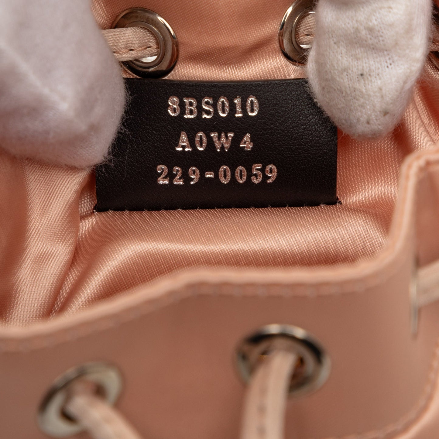 Fendi Mini Satin Mon Tresor Bucket Bag
