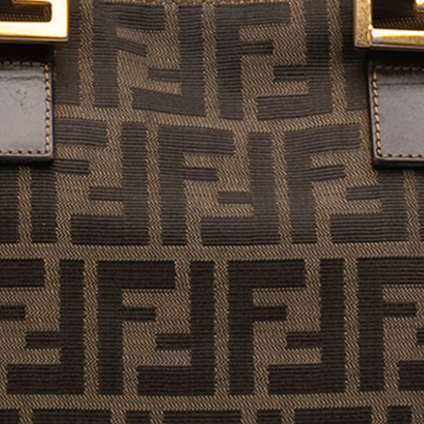 Fendi Small Zucca Canvas Twins Tote