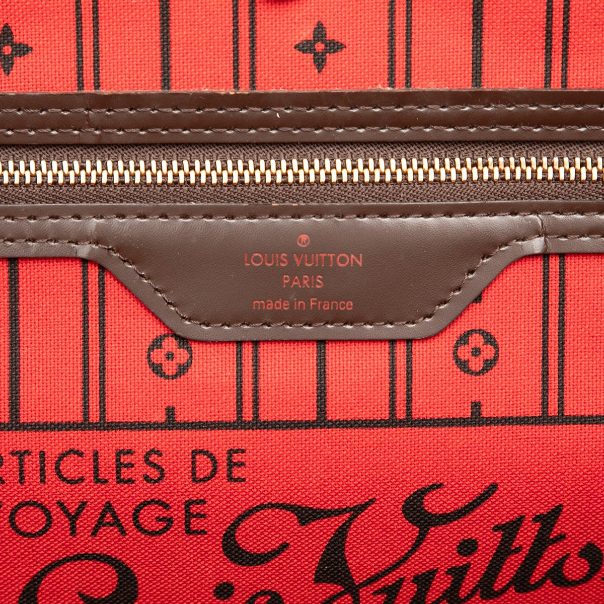 Louis Vuitton Damier Ebene Neverfull MM