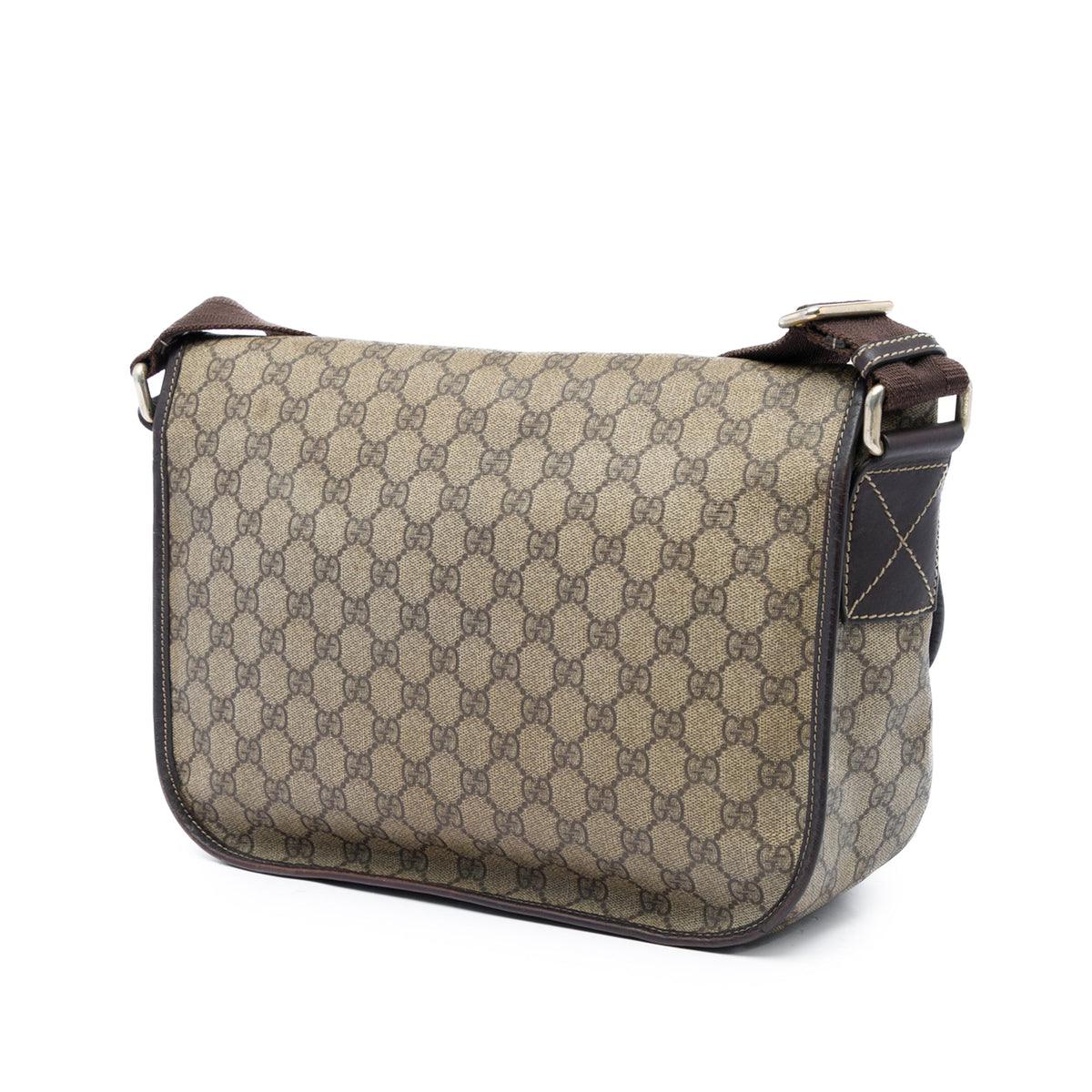 Gucci GG Supreme Crossbody — Beige