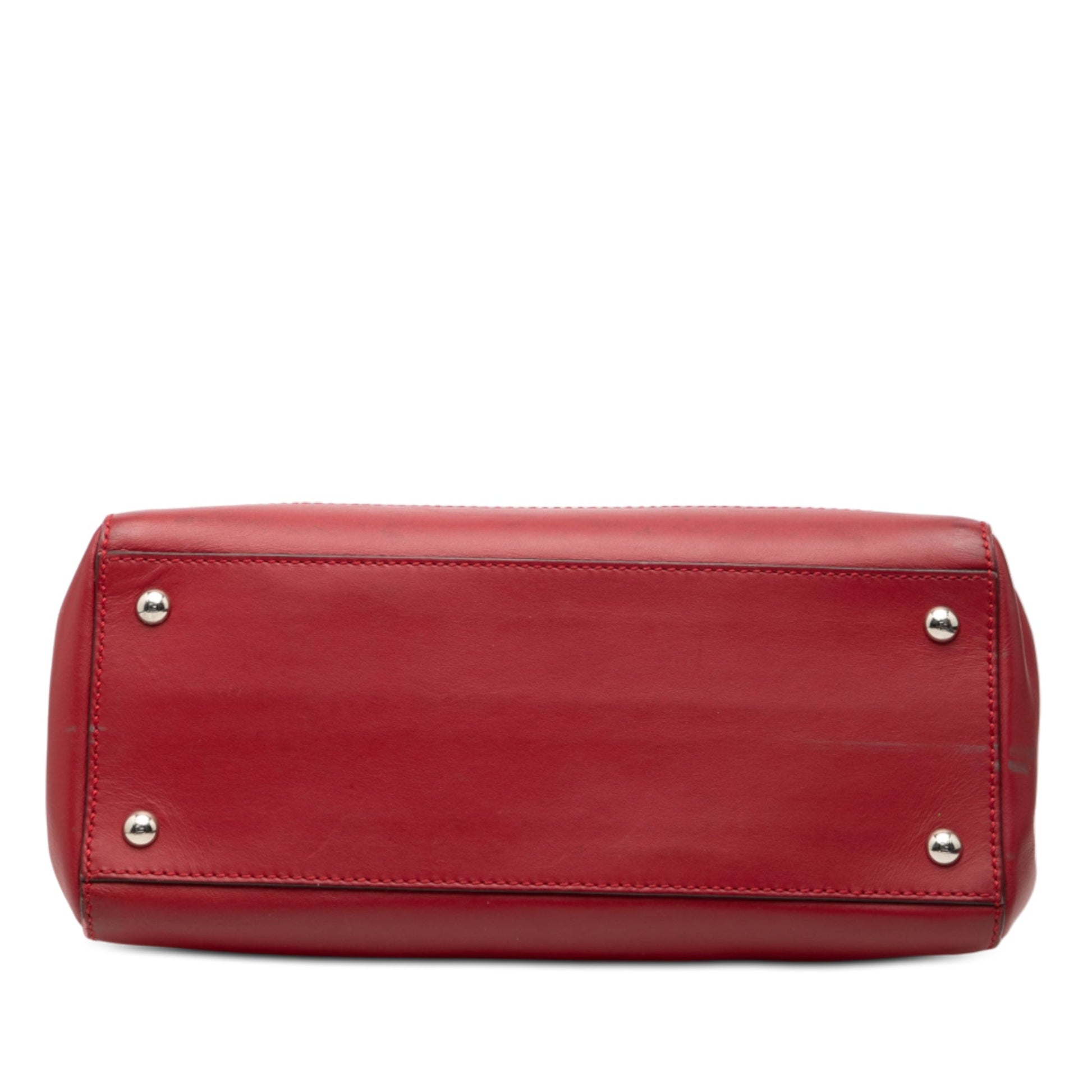 Fendi Medium Leather DotCom Satchel