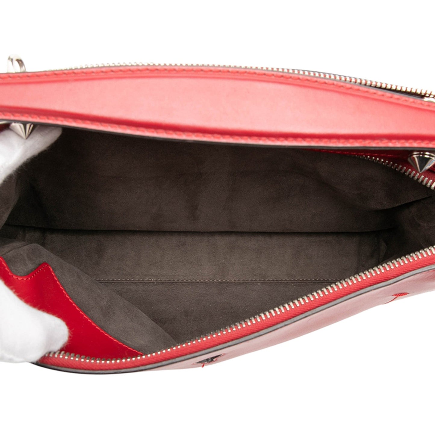 Fendi Medium Leather DotCom Satchel