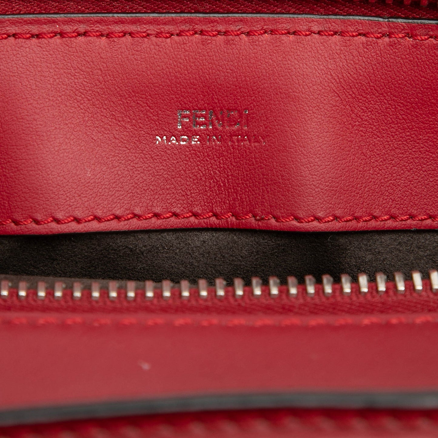 Fendi Medium Leather DotCom Satchel