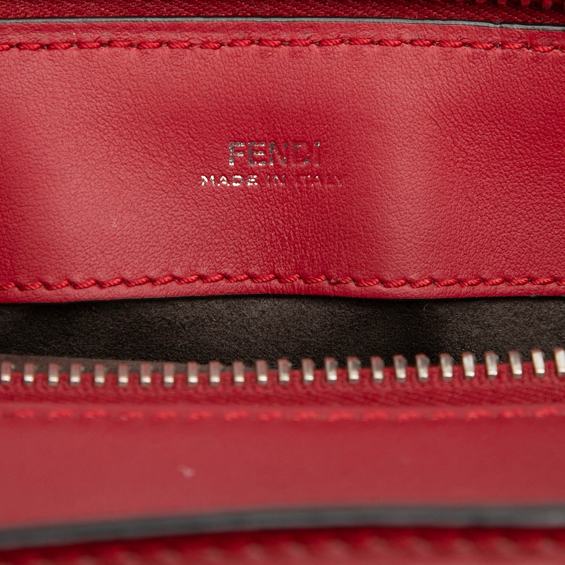 Fendi Medium Leather DotCom Satchel