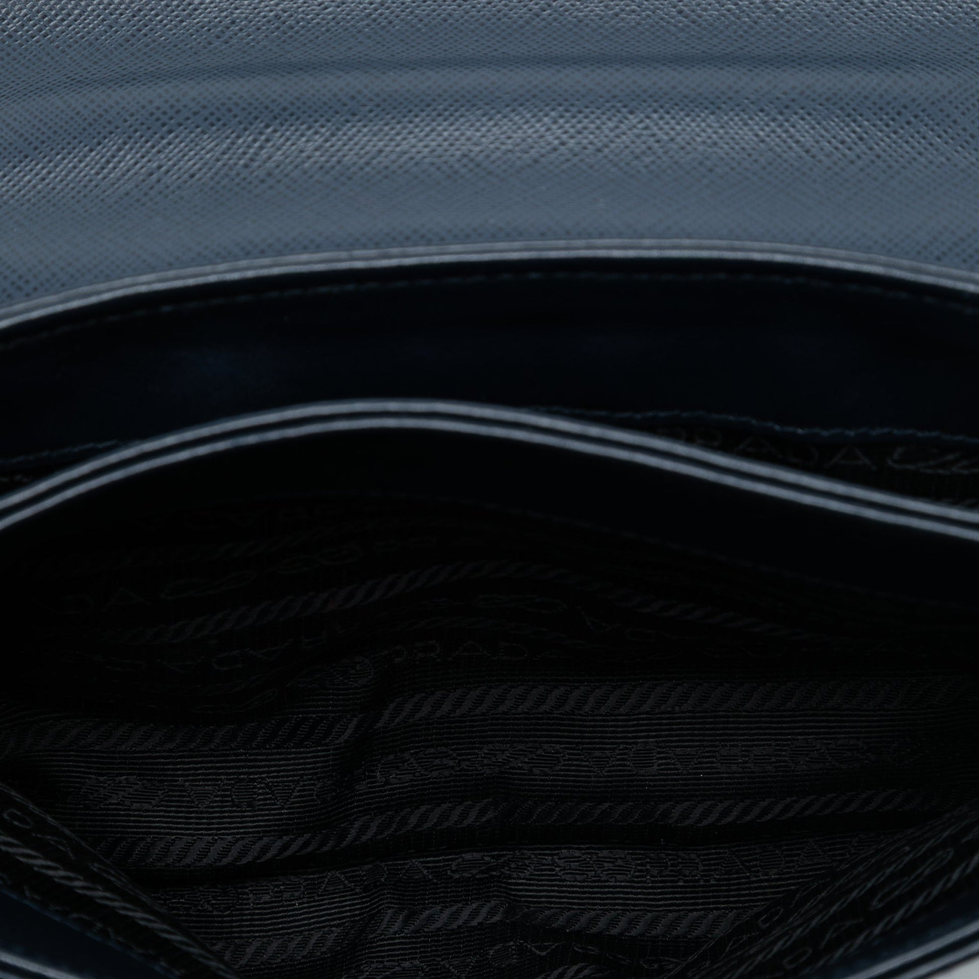 Prada Saffiano and City Calf Chain Crossbody