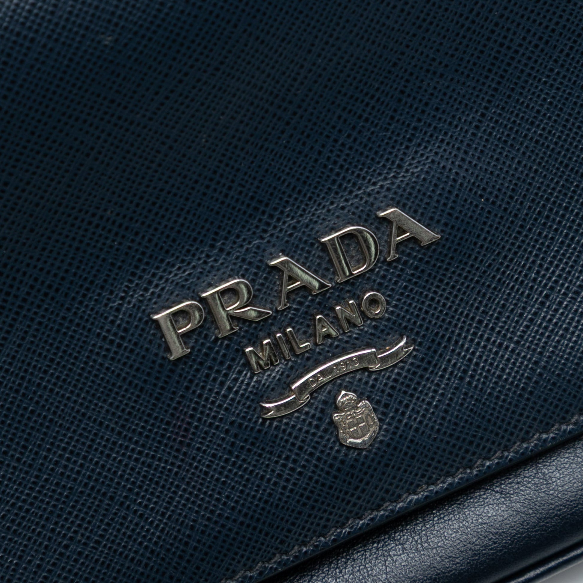 Prada Saffiano and City Calf Chain Crossbody