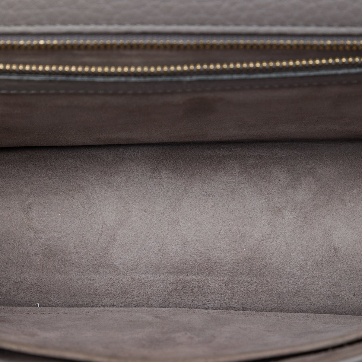 Dior Medium Grained Calfskin Diorama Flap — Gray