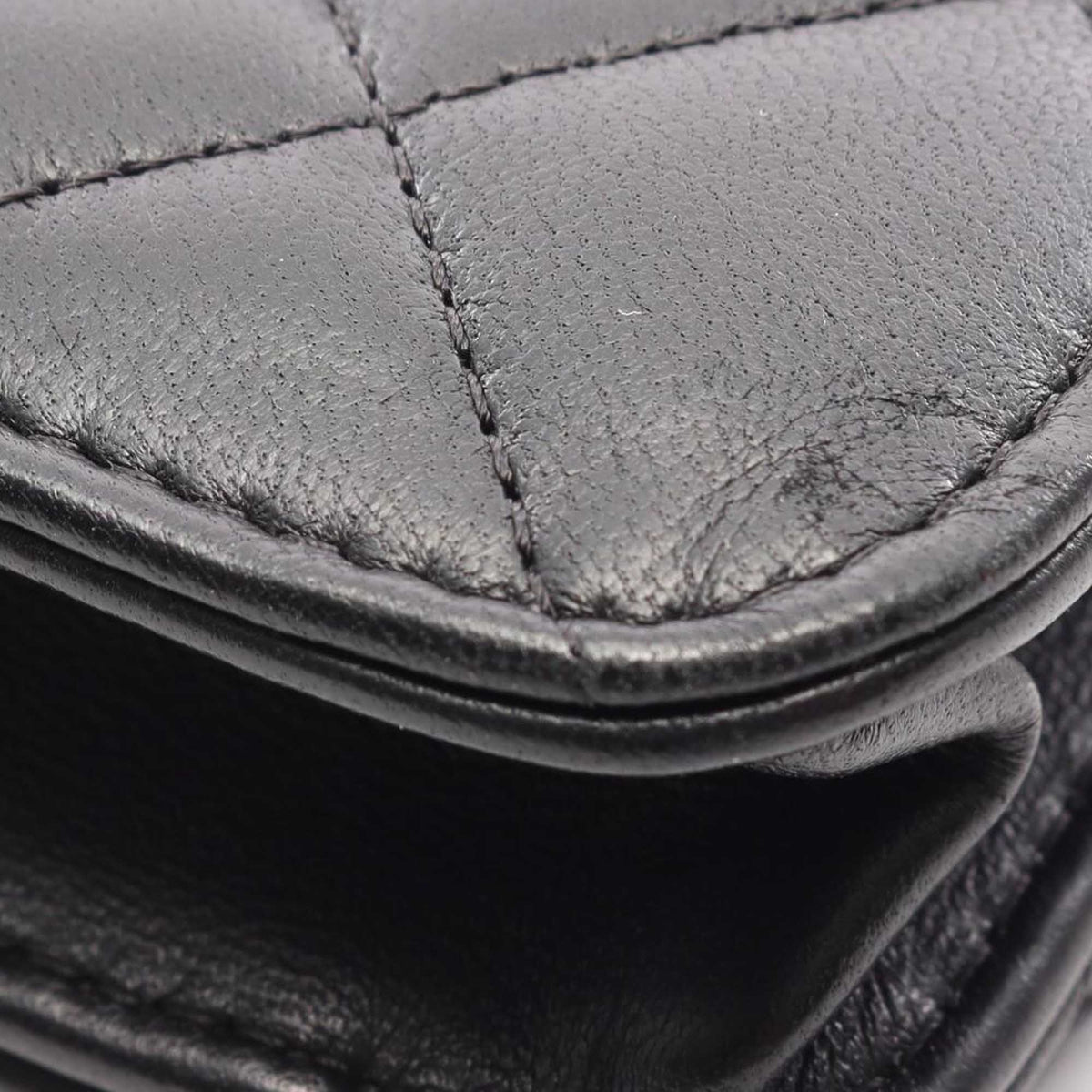 Chanel CC Quilted Lambskin Wallet On Chain
