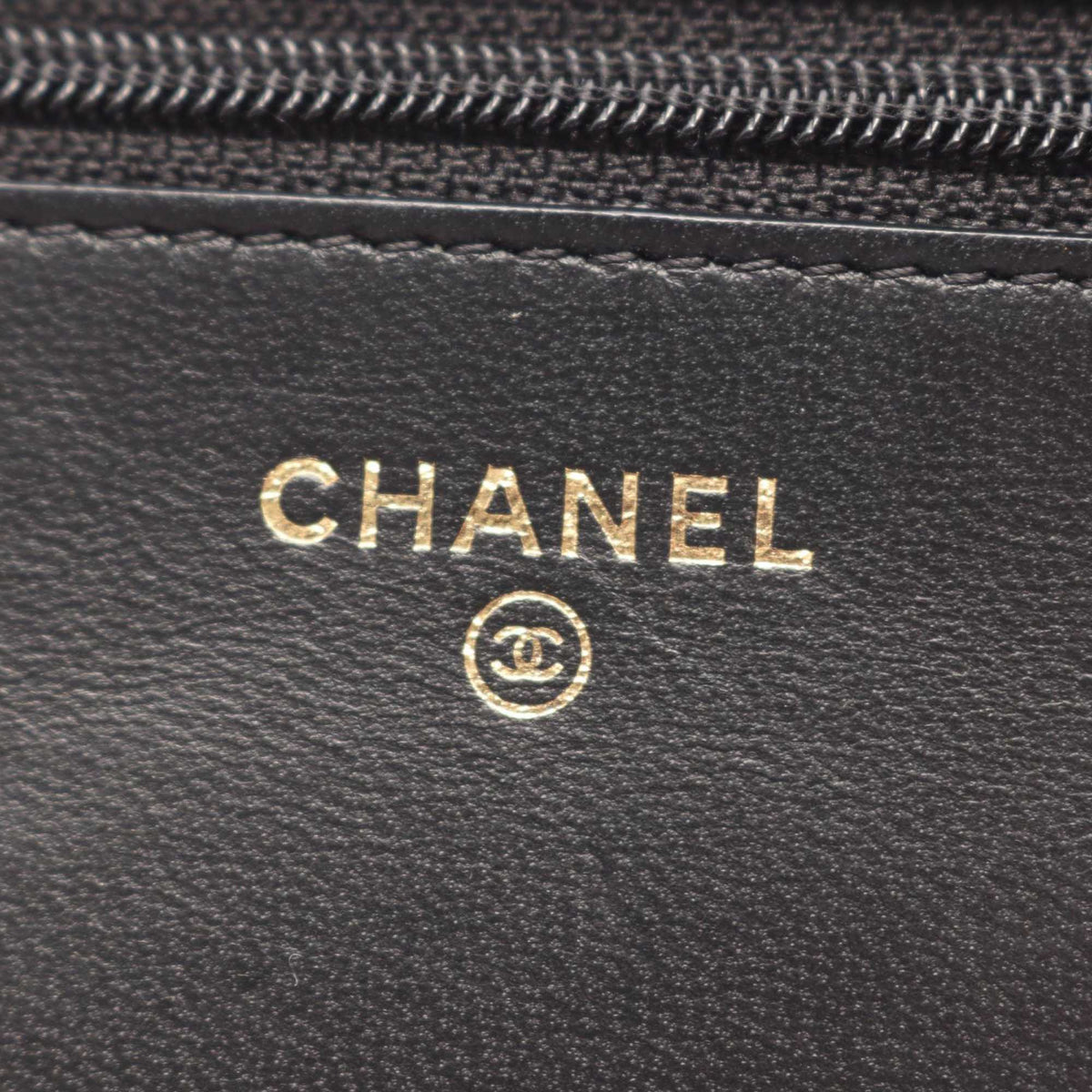 Chanel CC Quilted Lambskin Wallet On Chain