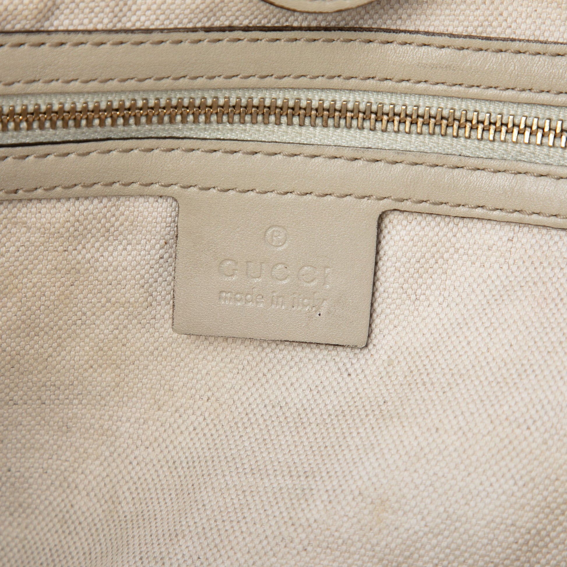 Gucci GG Canvas Web Mayfair Tote