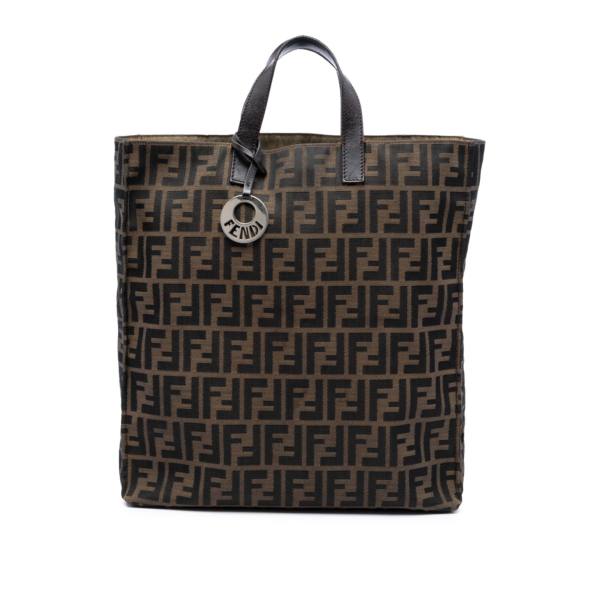Fendi Zucca Canvas Shopping Tote