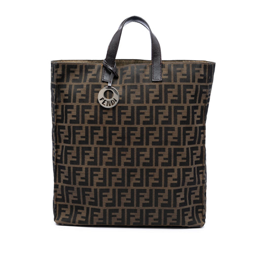 Fendi Zucca Canvas Shopping Tote