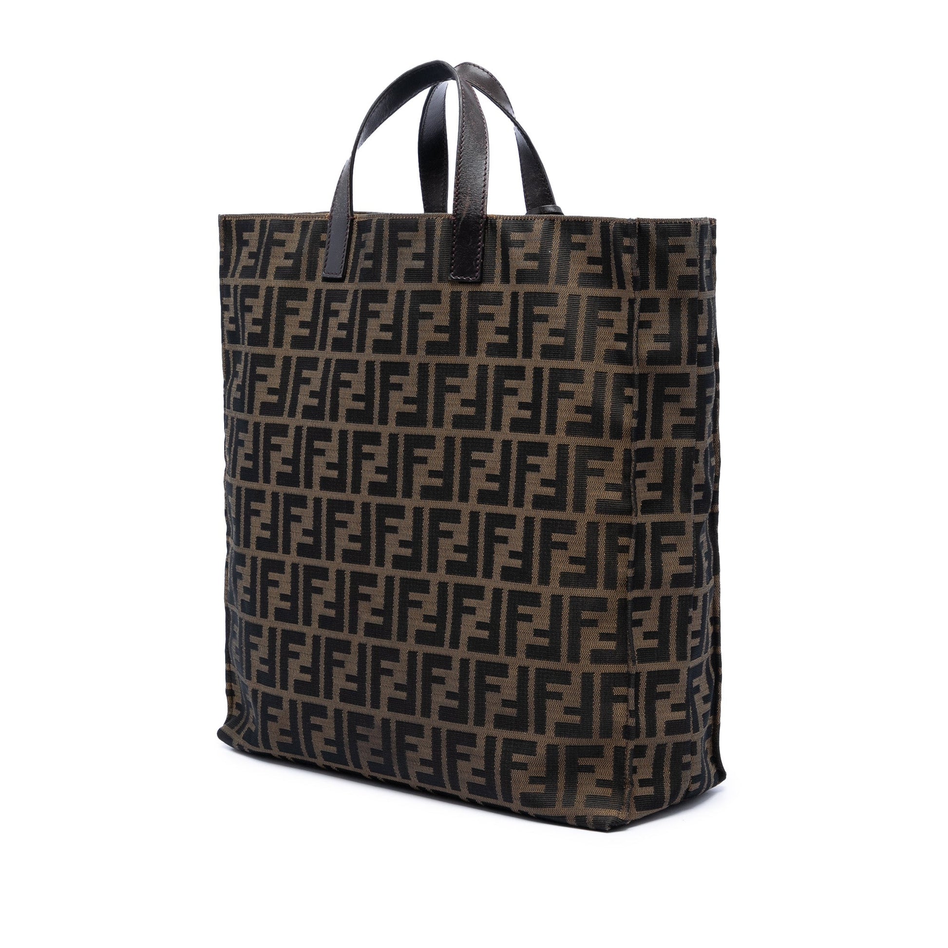Fendi Zucca Canvas Shopping Tote
